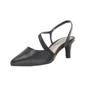 NiB Easy Street Women's Emerald Strappy Dress Heel Black Size 8 M $70 RY1274